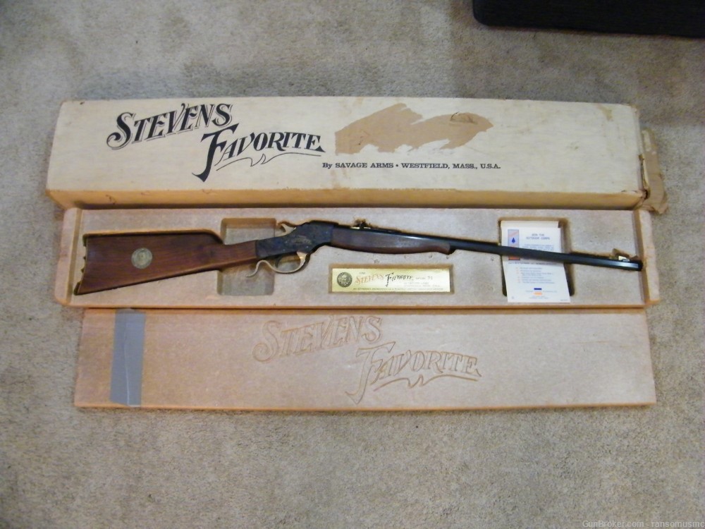 Stevens Favorite Model 71 Commemorative .22lr -img-0