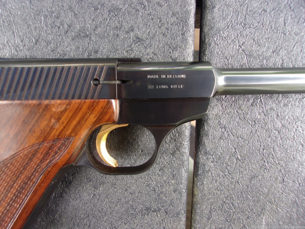 Browning Challenger .22lr 6.75" Pistol SUPER NICE Belgium Made $1START     -img-3