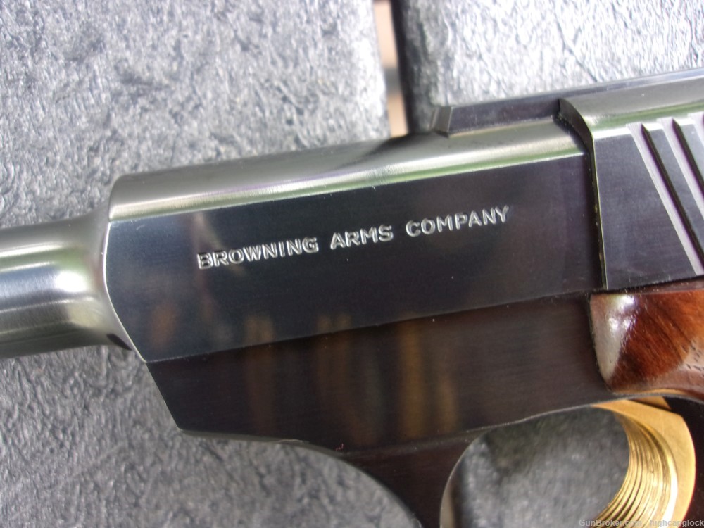 Browning Challenger .22lr 6.75" Pistol SUPER NICE Belgium Made $1START     -img-9