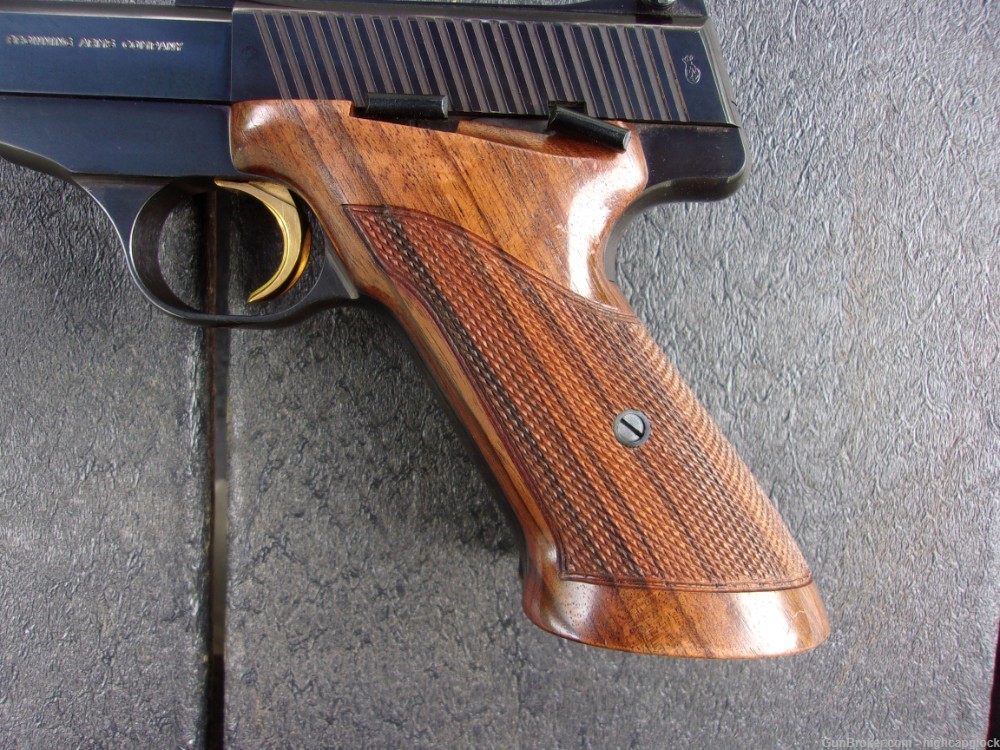 Browning Challenger .22lr 6.75" Pistol SUPER NICE Belgium Made $1START     -img-6