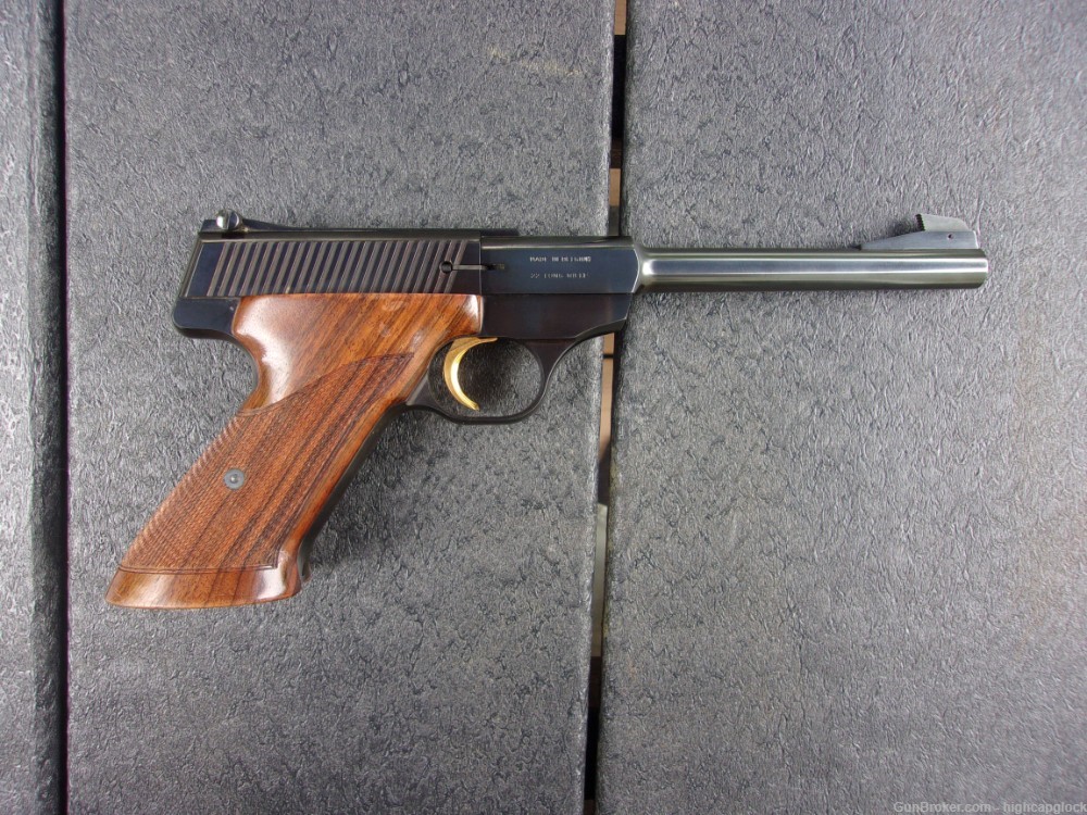 Browning Challenger .22lr 6.75" Pistol SUPER NICE Belgium Made $1START     -img-1
