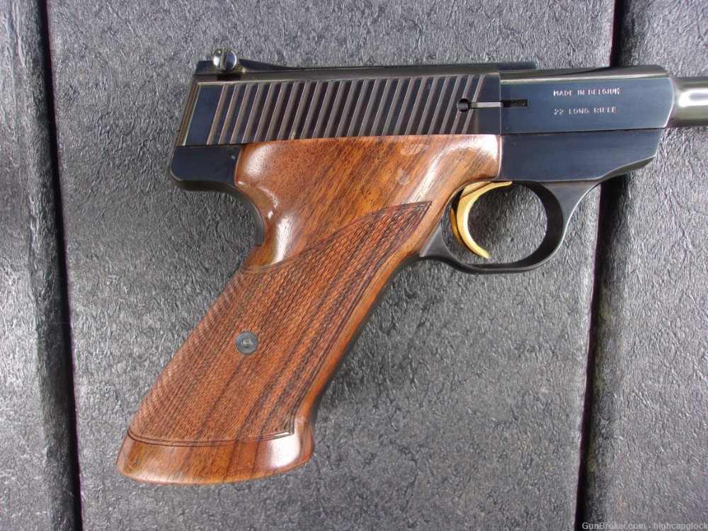 Browning Challenger .22lr 6.75" Pistol SUPER NICE Belgium Made $1START     -img-2