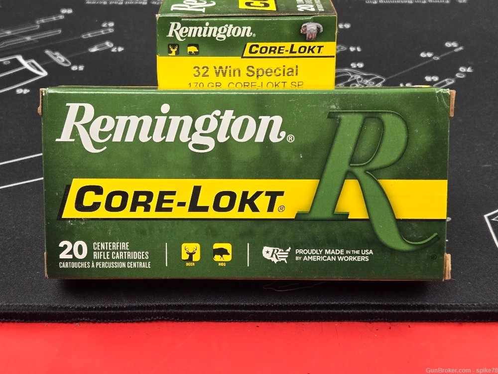 60 Rounds Remington Core-Lokt 32 WIN SPCL 170GR SP-img-1