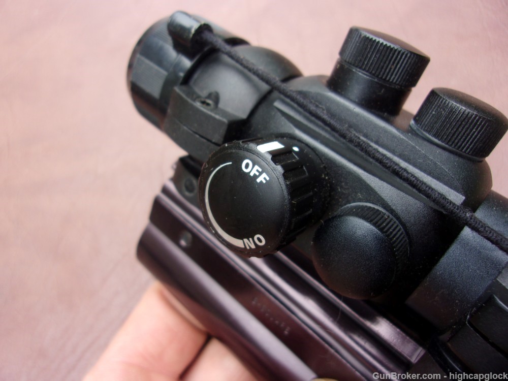 Ruger Mark II Government Target .22 Pistol w/ 7" Bull BRL & Red Dot $1START-img-23