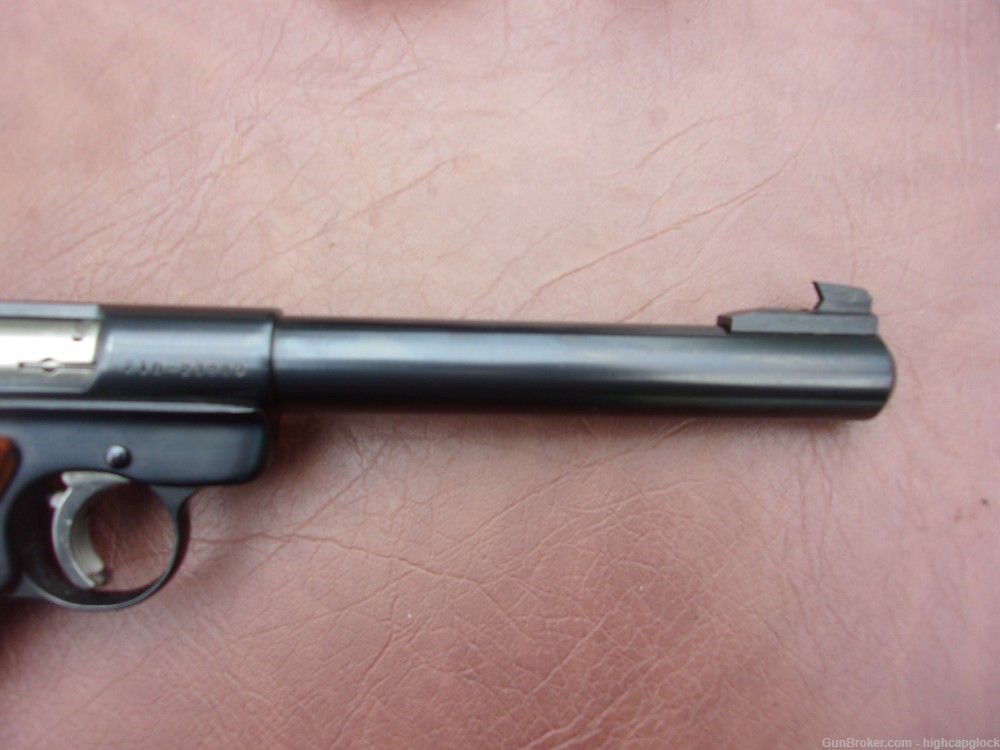 Ruger Mark II Government Target .22 Pistol w/ 7" Bull BRL & Red Dot $1START-img-7