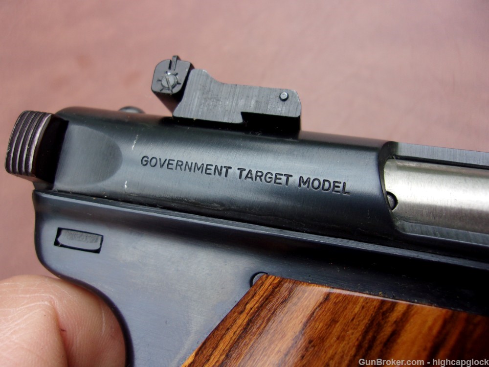 Ruger Mark II Government Target .22 Pistol w/ 7" Bull BRL & Red Dot $1START-img-10