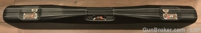 Negrini Leather Over Under Shotgun Case 36" Barrel Compartment-img-3