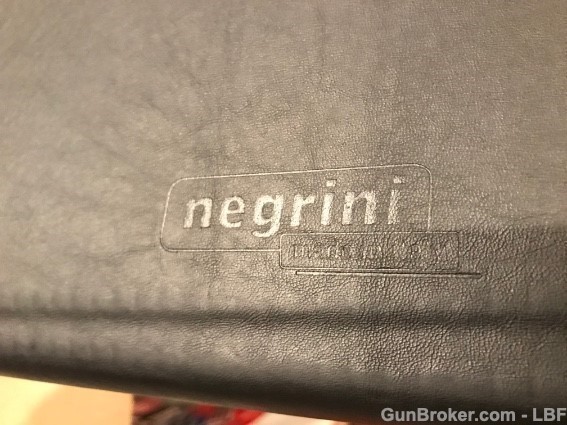 Negrini Leather Over Under Shotgun Case 36" Barrel Compartment-img-2