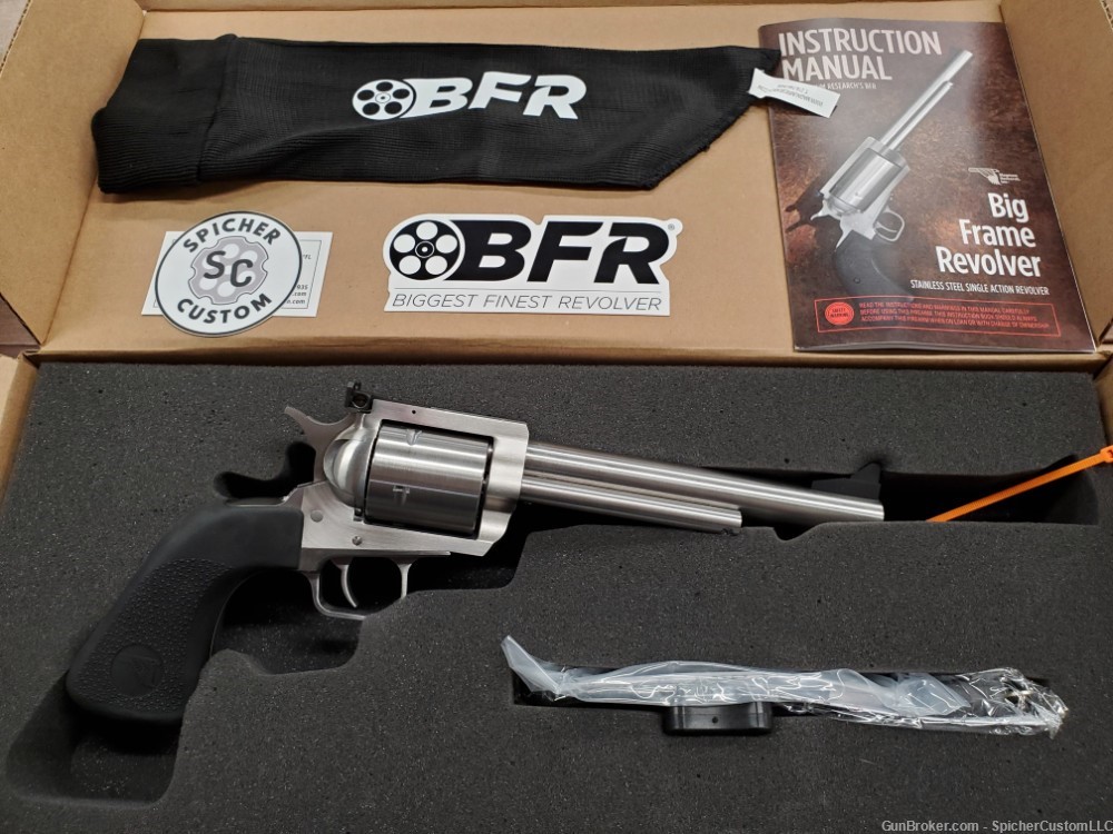 Magnum Research BFR .454 Casull 6.5" Stainless Big Frame Revolver-img-0