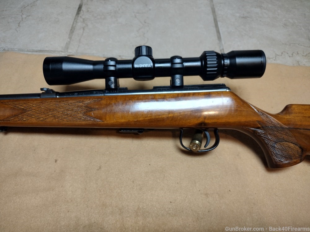 RARE Excellent Savage Anschutz Model 141 22LR Bolt Action Rifle 22" W/Scope-img-12