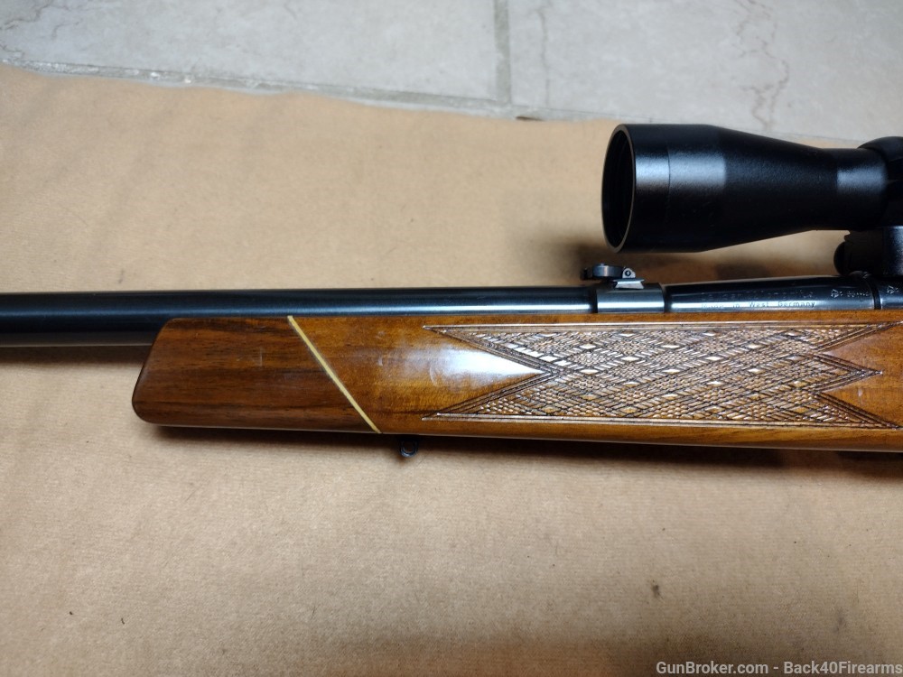 RARE Excellent Savage Anschutz Model 141 22LR Bolt Action Rifle 22" W/Scope-img-8