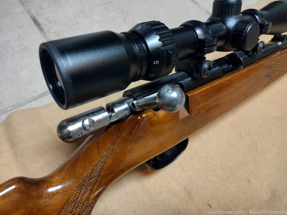 RARE Excellent Savage Anschutz Model 141 22LR Bolt Action Rifle 22" W/Scope-img-29