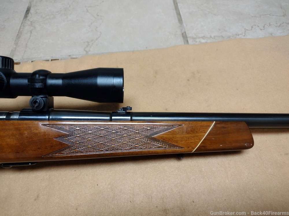 RARE Excellent Savage Anschutz Model 141 22LR Bolt Action Rifle 22" W/Scope-img-4