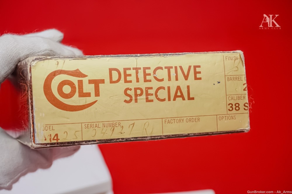 EXCELLENT 1977 Colt Detective Special 2" .38 Special Blue In Original Box!-img-20
