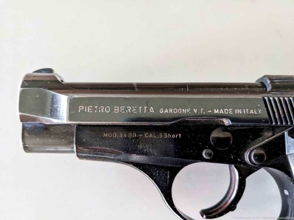 EXCELLENT Italy Beretta 84BB .380ACP BLUE .380 Italian 84 BB-img-1