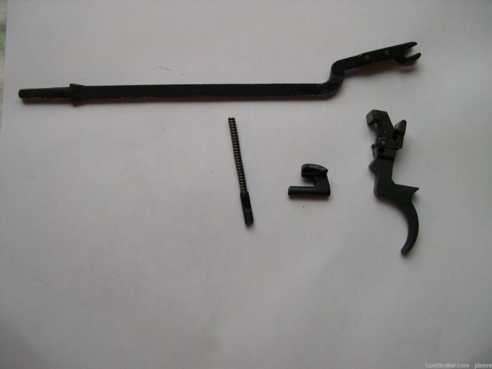 M1 Garand Spare Parts Kit- Trigger, Extractor, Ejector w/ spring, Fol. Rod-img-0