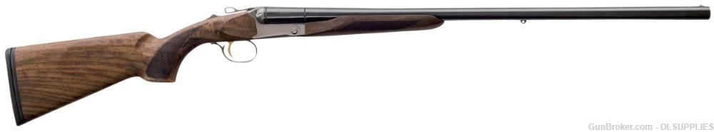 CHARLES DALY 512 SUPERIOR STAINLESS RECEIVER DELUXE WALNUT STOCK 28" 12GA-img-0