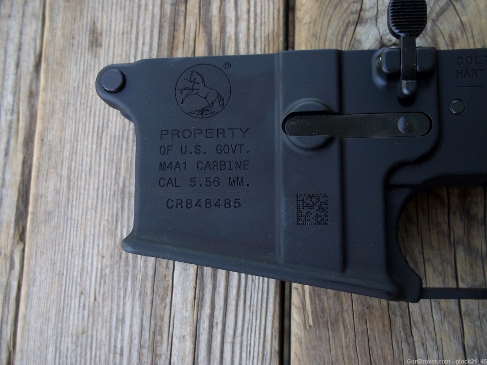 Colt M4A1 Socom LE6920 AR15 M4 US Property Marked Complete Lower Receiver-img-3