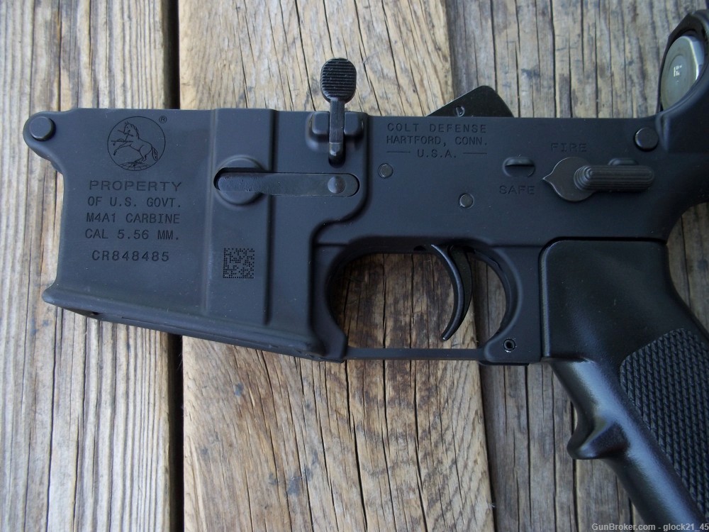 Colt M4A1 Socom LE6920 AR15 M4 US Property Marked Complete Lower Receiver-img-12