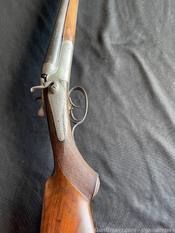 JP Sauer & Son Double Hammer Buchsflinte Combination Gun-img-8