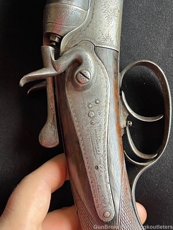 JP Sauer & Son Double Hammer Buchsflinte Combination Gun-img-19