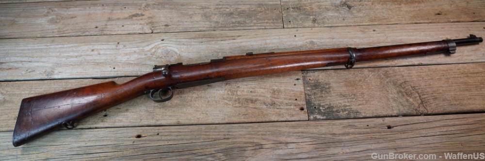 DWM ZAR Boer War contract C-prefix 1895 Mauser 7x57 Chile Germany ANTIQUE -img-75