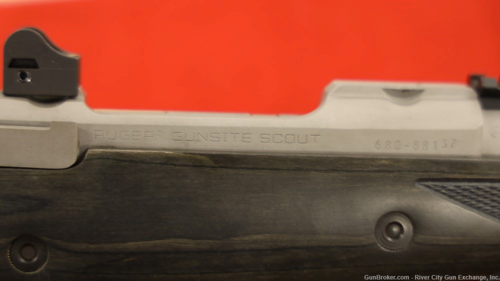 Ruger Gunsite Scout LH 308Win 18.7" Barrel Bolt Action Rifle -img-39