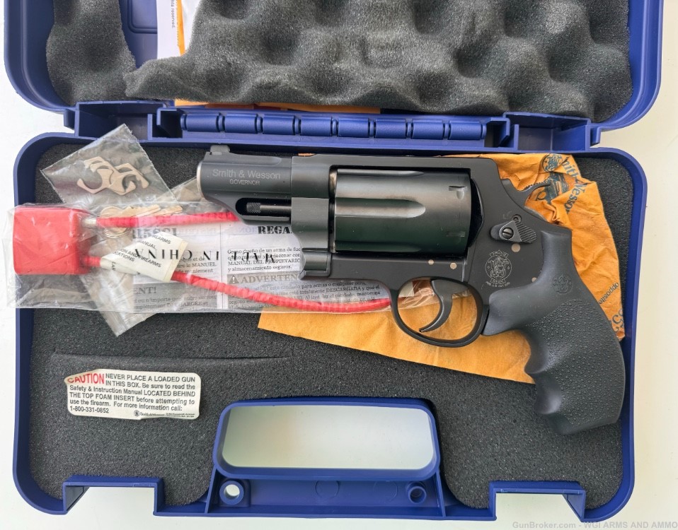 Smith & Wesson Governor Revolver 45 LC  S&W .410 .45 Long Colt As New -img-0