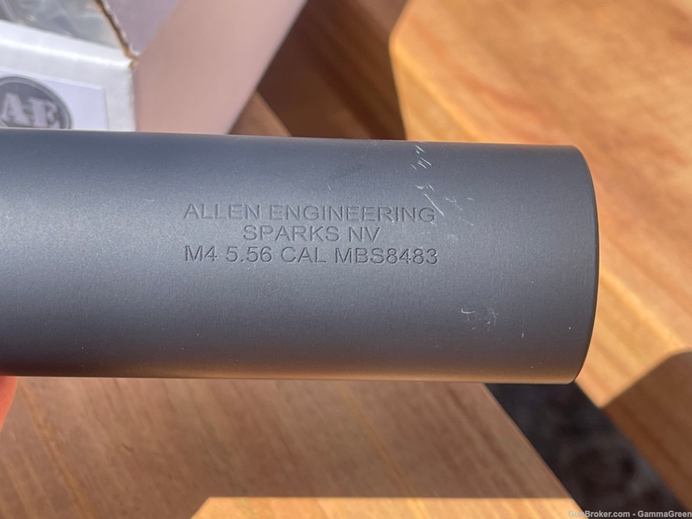 Ron Allen Engineering M4 Gordon Clone Silencer (aem5, ops inc, sparks NV) -img-1