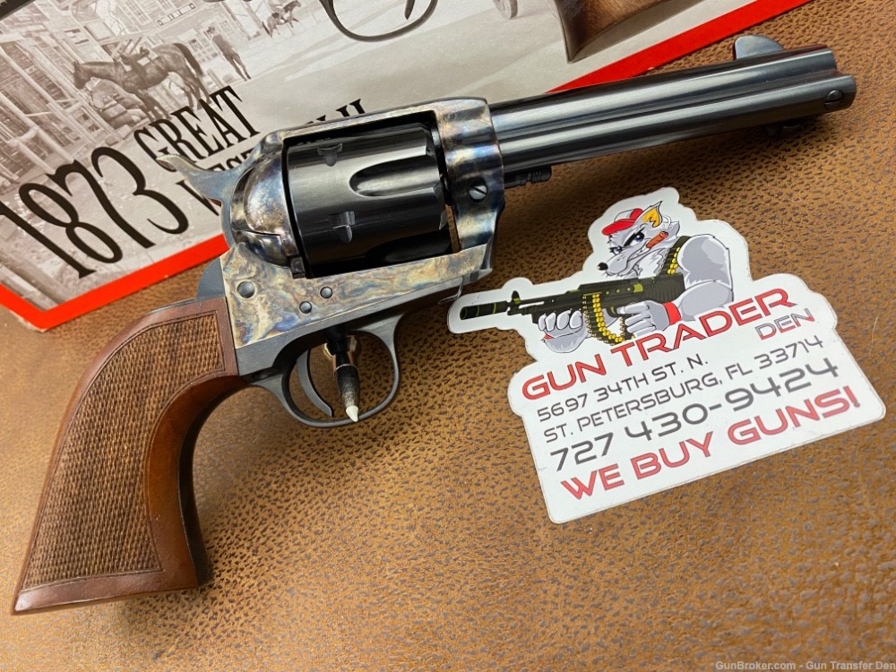 NIB EMF GREAT WESTERN II "CALIFORNIAN 357MAG 4 3/4" F.LLI PIETTA COWBOY SA-img-0