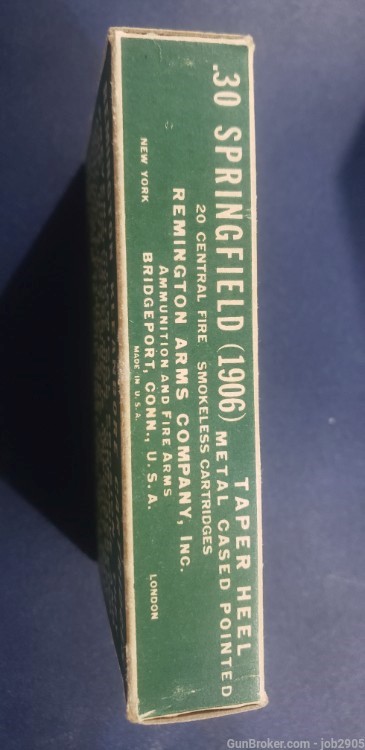 .30 Springfield Kleanbore vintage ammo-img-2