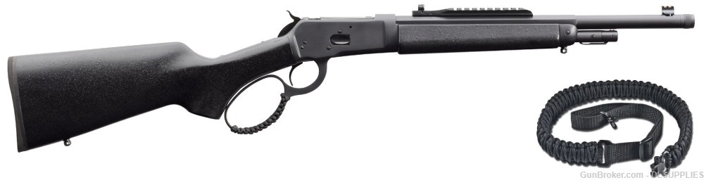 CHIAPPA 1892 L.A. WILDLANDS TAKE-DOWN BLACK SKINNER PEEP 16.5" BBL .357MAG-img-0