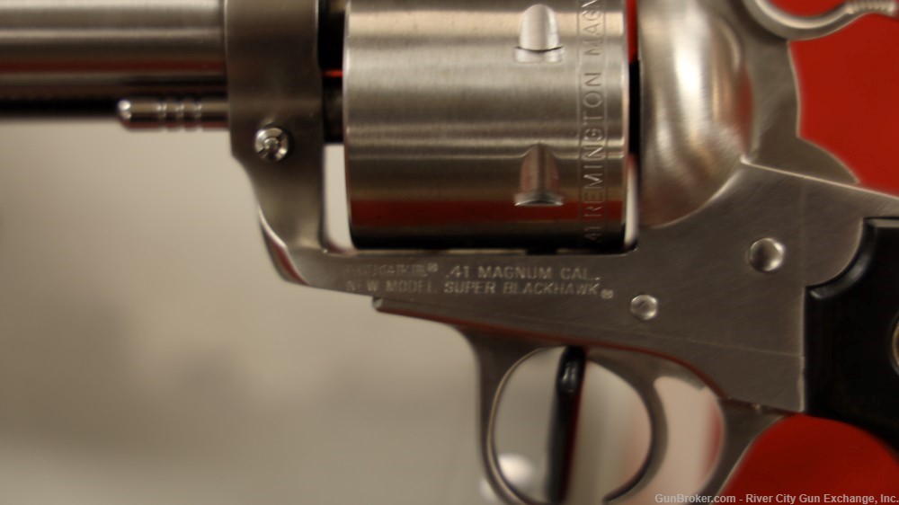 Ruger New Model Super Blackhawk Bisley Hunter 7.5" 41 Rem Mag Revolver-img-21