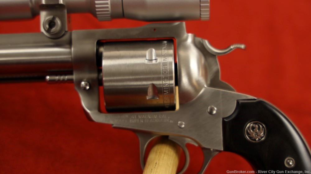 Ruger New Model Super Blackhawk Bisley Hunter 7.5" 41 Rem Mag Revolver-img-8