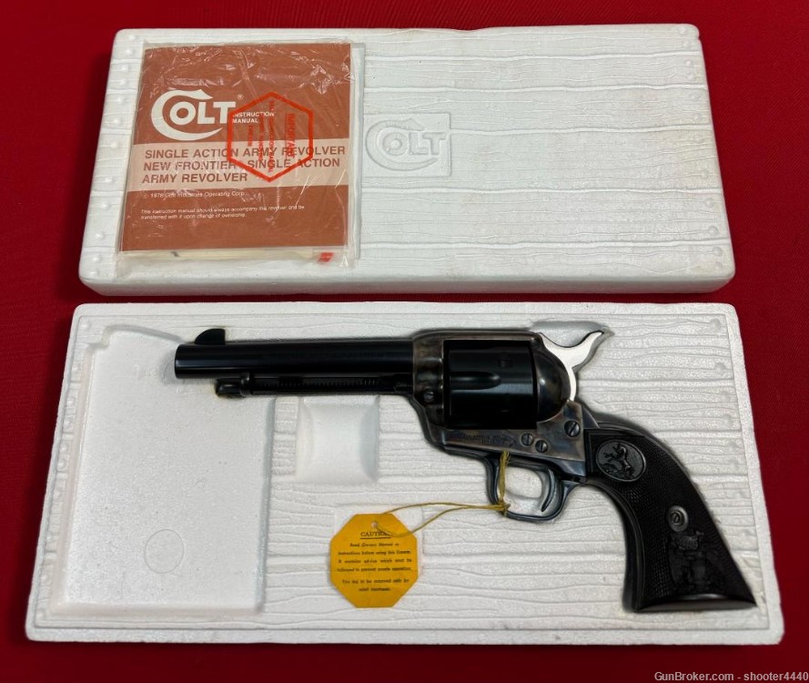 Colt Single Action Army SAA 3rd Generation .44 Special NIB! No Reserve!-img-3