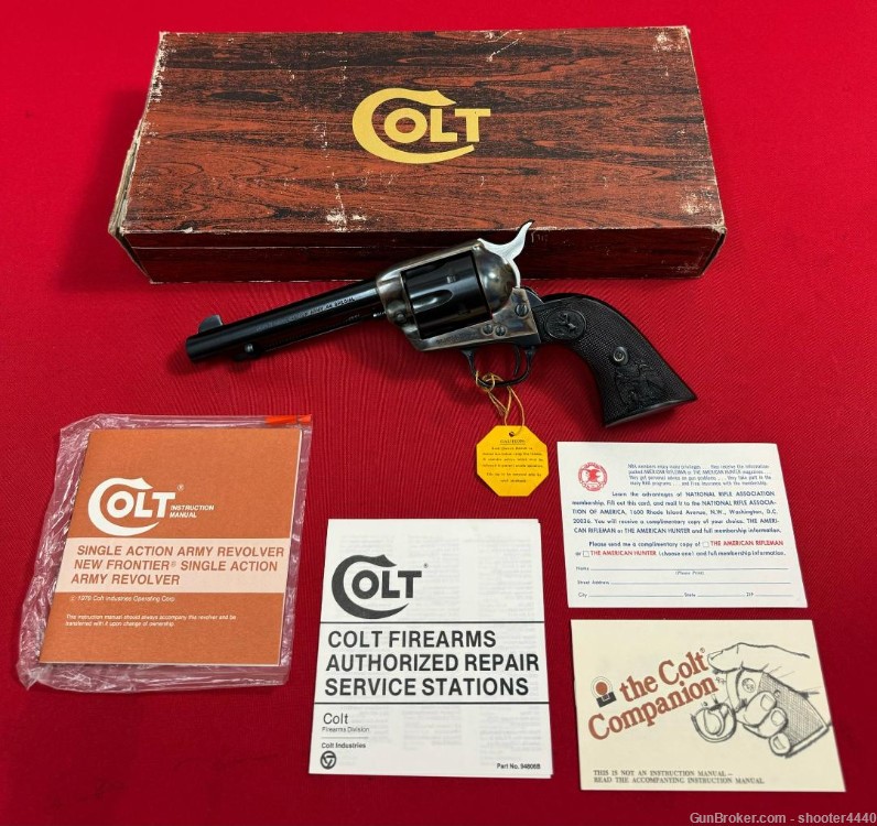 Colt Single Action Army SAA 3rd Generation .44 Special NIB! No Reserve!-img-16