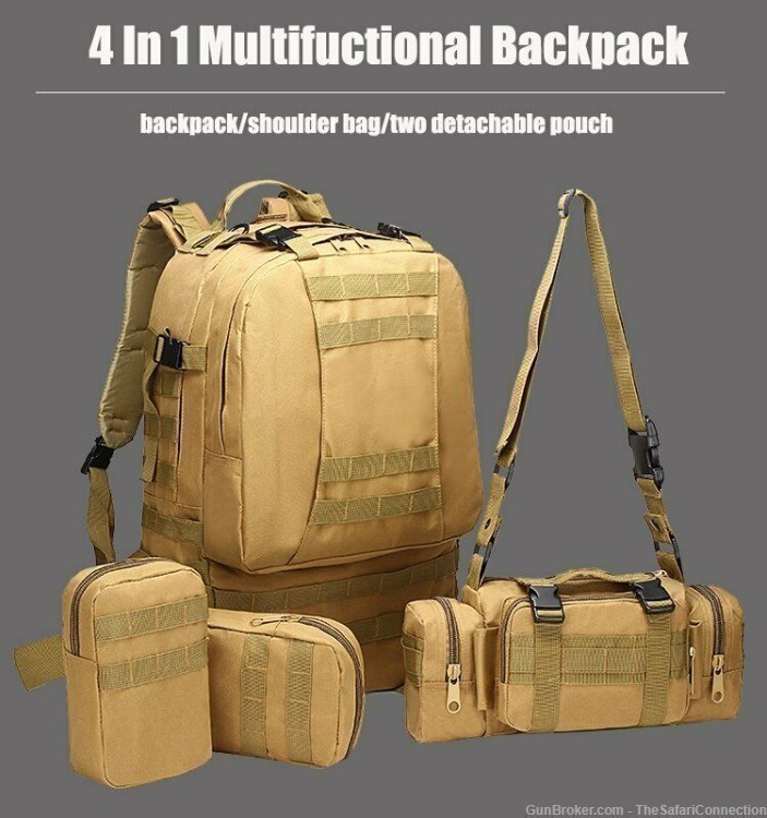 GTZ BULLET PROOF Bug-Out 55 liter back pack bulletproof LOW$-img-0