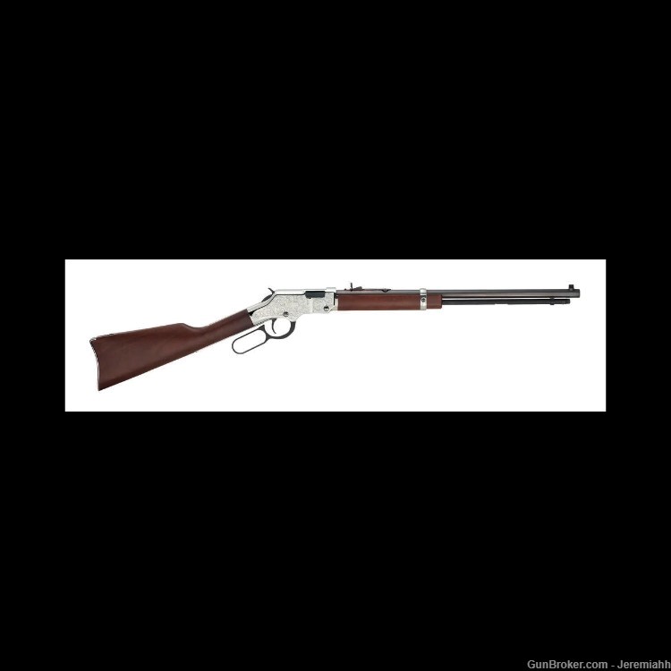 HENRY SILVER EAGLE 22 LR 20" 16-RD LEVER ACTION RIFLE-img-0