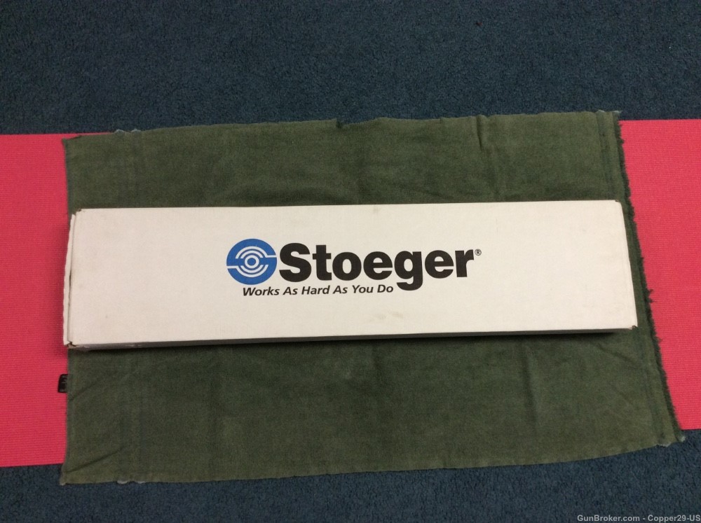 Stoeger model P3000 12ga pump action, wood/blk syn.-img-0