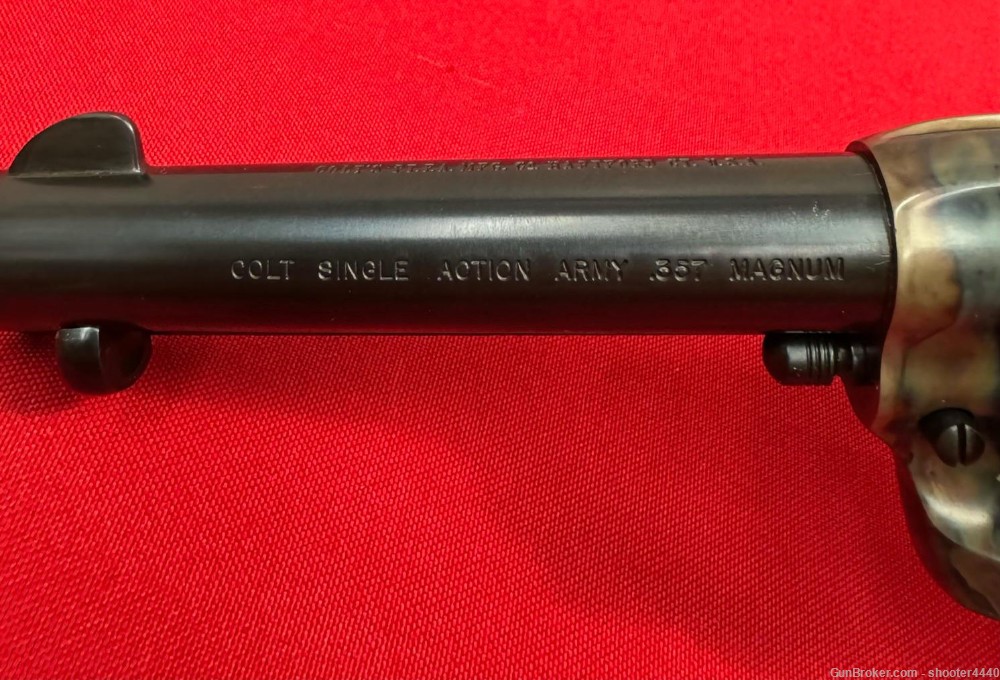Colt Single Action Army SAA 3rd Generation 4 3/4” .357 Mag NIB! -img-8