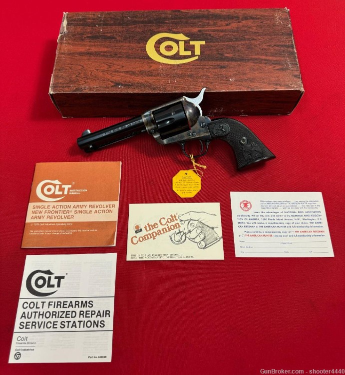 Colt Single Action Army SAA 3rd Generation 4 3/4” .357 Mag NIB! -img-1