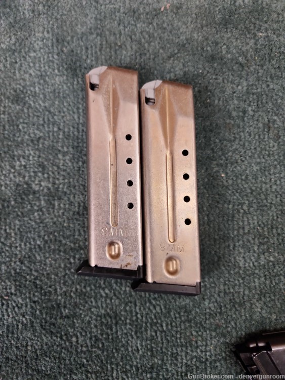 2 Stainless Ruger P95 15rnd Magazines, OEM-img-0