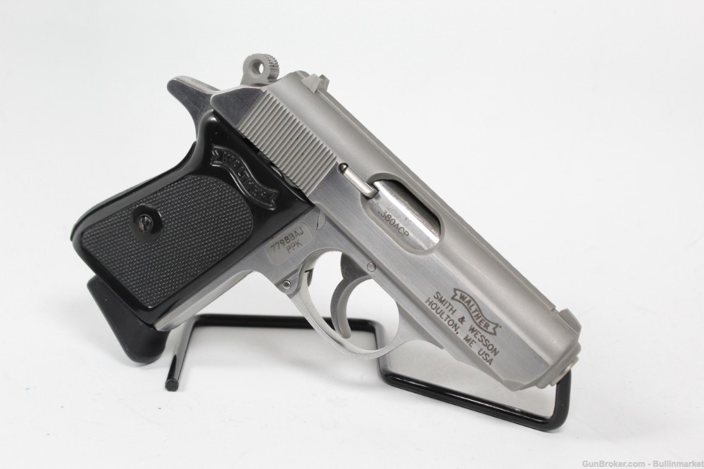 S&W Walther PPK .380 ACP Compact Police Pistol Kurz w/ Original Box-img-9