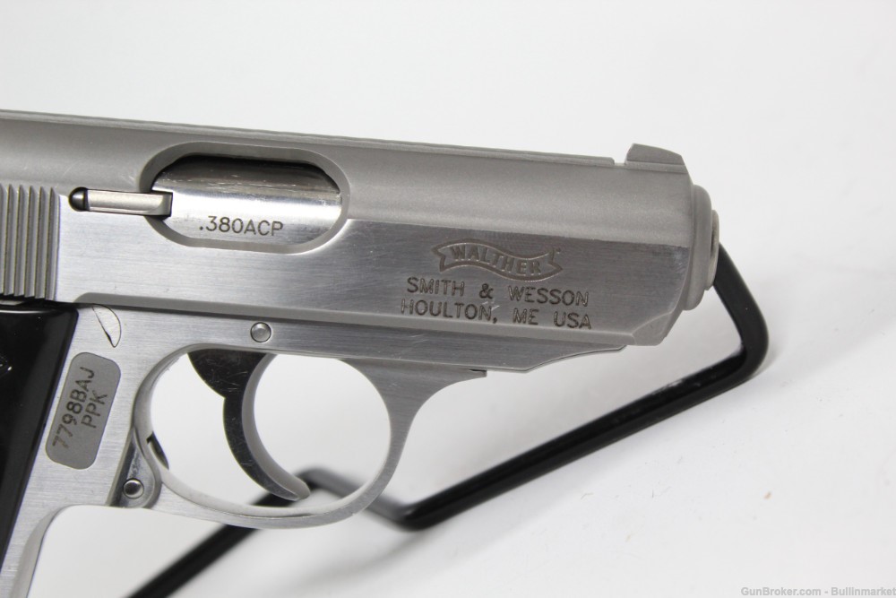 S&W Walther PPK .380 ACP Compact Police Pistol Kurz w/ Original Box-img-10