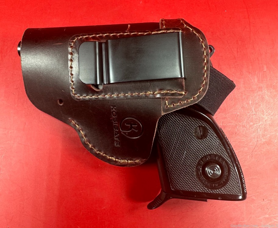 1981 Beretta Model 70S .380 ACP Steel Frame. Holster. Excellent condition -img-3