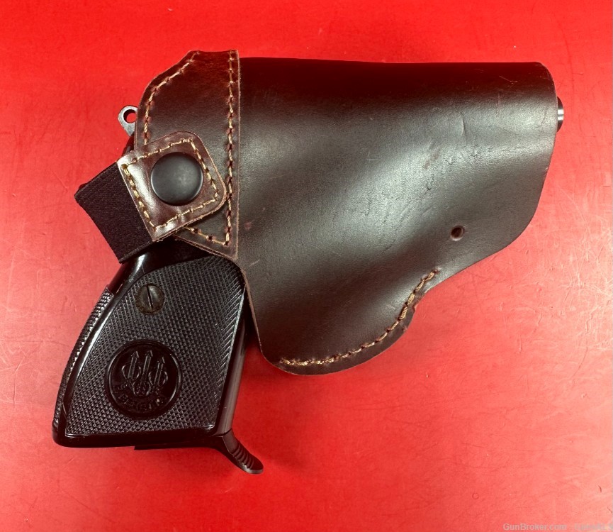 1981 Beretta Model 70S .380 ACP Steel Frame. Holster. Excellent condition -img-2
