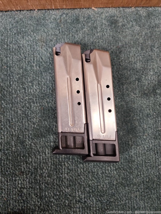 2 Stainless Ruger P95 10rnd Magazines, OEM-img-0