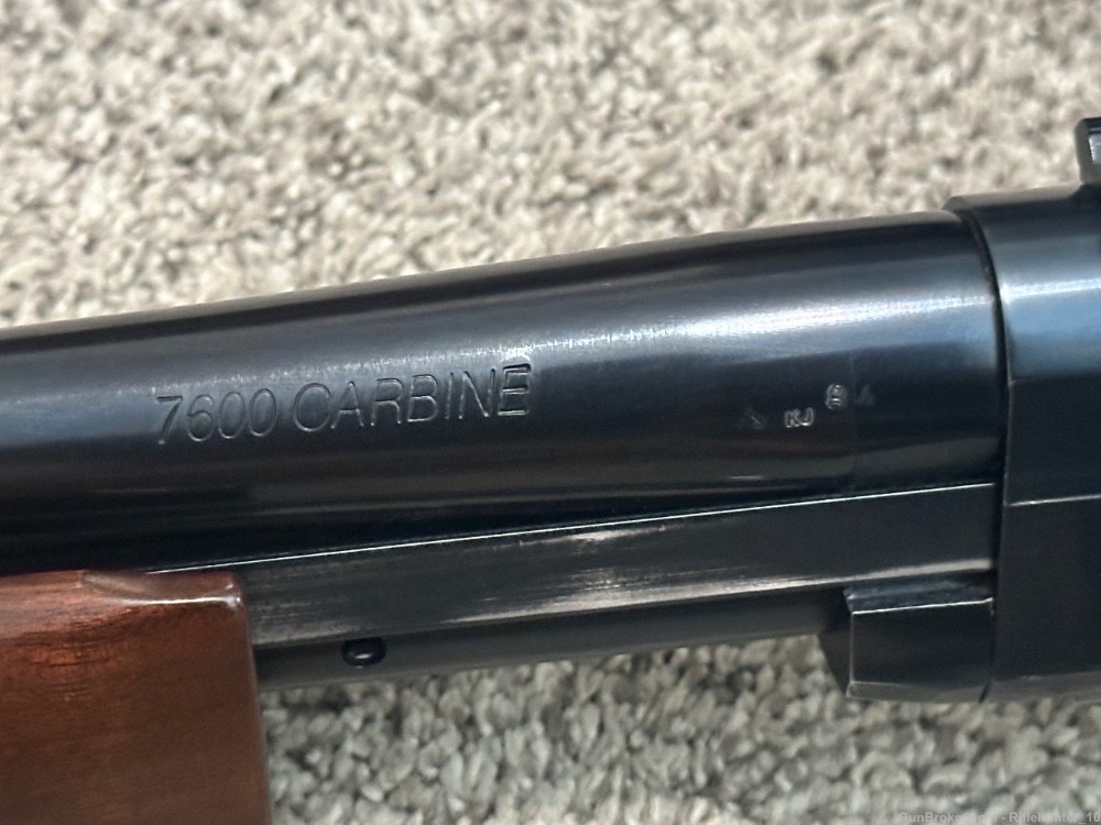 Remington 7600 Carbine 30-06 Sprg rare 18.5” brl 1989 rare satin -img-10
