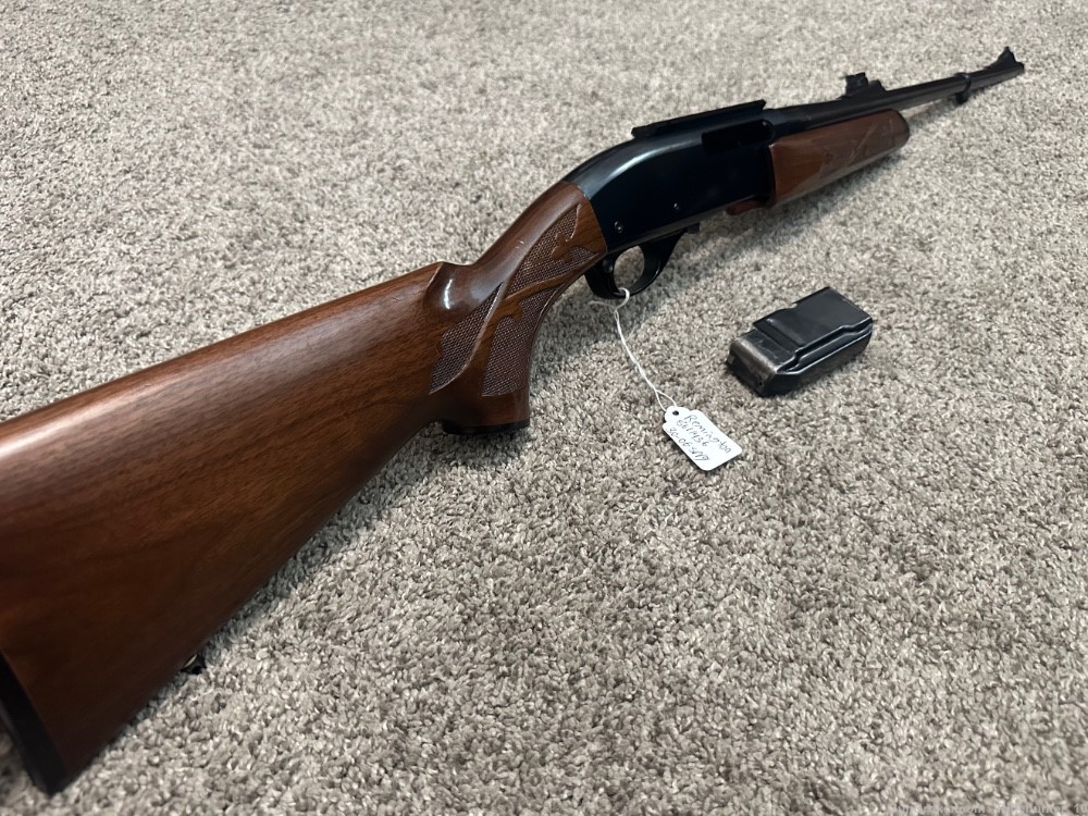 Remington 7600 Carbine 30-06 Sprg rare 18.5” brl 1989 rare satin -img-22