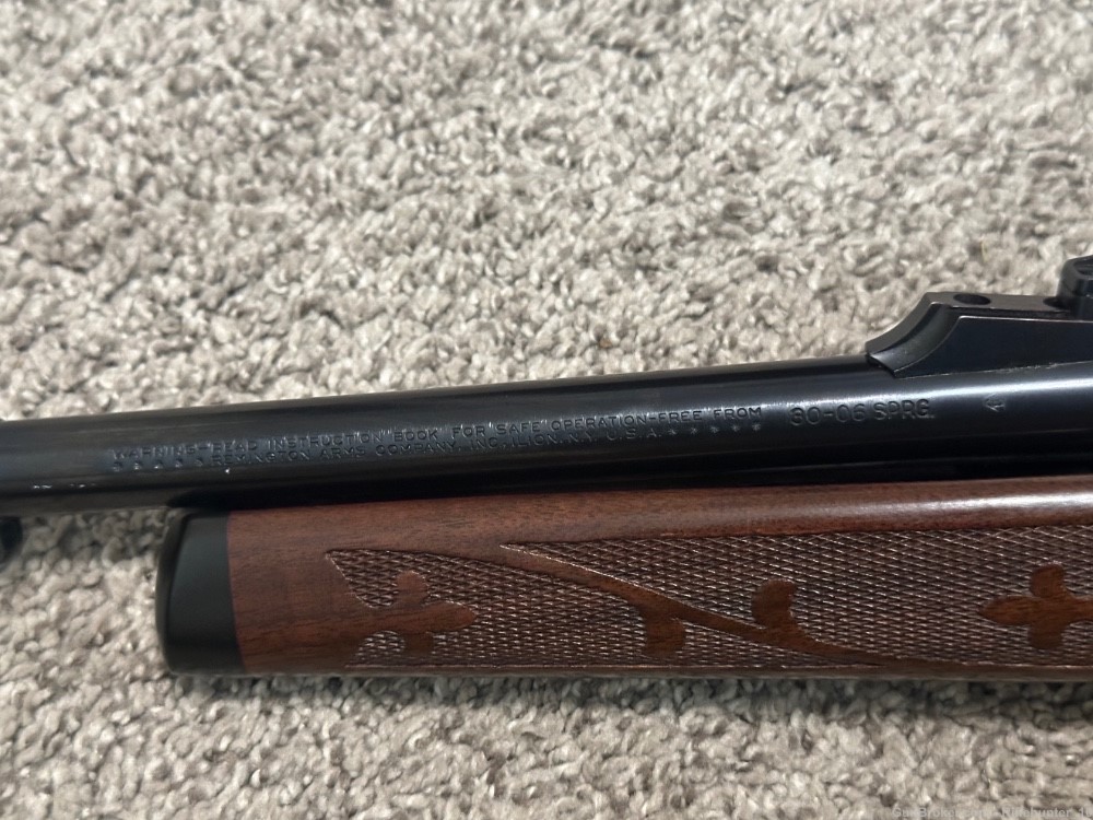 Remington 7600 Carbine 30-06 Sprg rare 18.5” brl 1989 rare satin -img-12